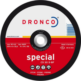 Dronco Navrondel CS 30 S Special 125x6x22,2 mm
