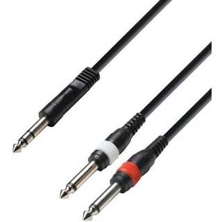 3 Star Y-Splitkabel Stereo til 2x Mono Jack (3m)