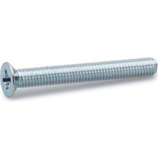 FAST maskinskrue med undersænket hoved, elforzinket, 4,0 x 10 mm - 200 stk.