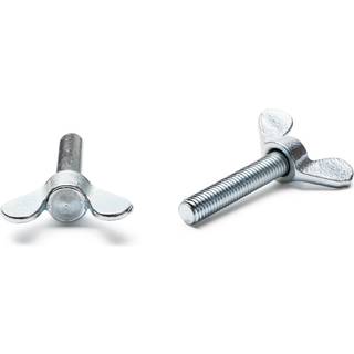 REYHER 003160100080020 Vingeskrue ADUC JERN, FZB DIN 316 8x20 mm, pakke med 100