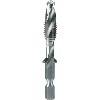 Kombitap HSS 1/4"bit-skaft M4 lang