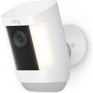 Ring Spotlight Cam Pro, Battery, Black