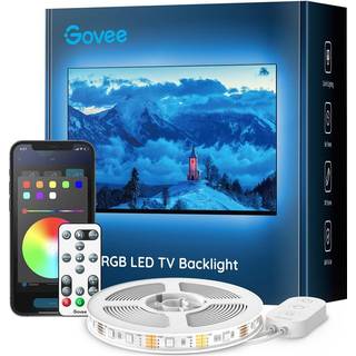 LED lysstrips universal til  46" - 60" m/ Bluetooth og appstyring