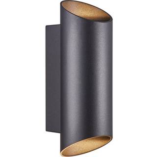 Nordlux Nico Vægbelysning Aluminium Antracit Up & Down - Udendørs | Egnet til 2x GU10
