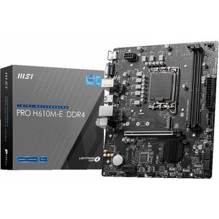 MSI PRO H610M-E DDR4 Bundkort (Uden WIFI)