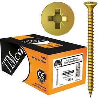 TIMco 50090SOLOC Solo træsøm PZ2 CSK ZYP 5,0 x 90 mm Æske med 100 stk