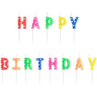 Lagkagelys Happy Birthday