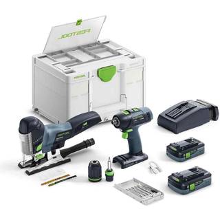 Festool 18 V Håndværkerpakke T 18+3/PSC 420 HPC I-Set