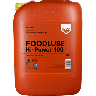 Foodlube Hi-Power 100 fuldsynt. hydrauliolie 20ltr