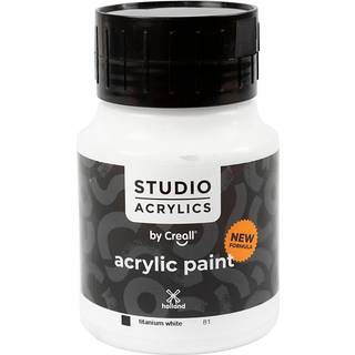 Akrylmaling 500ml- Studio Acrylic - Titanuim White