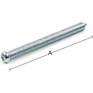 Habo cylinderskrue 2stk/pk Ø5x58 elforzinket 15568