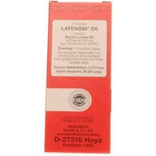 Latensin D6 Kapsler 5 Kap.