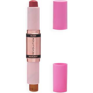 Makeup Revolution Blush & Highlight Stick 8,6 gr. - Flushing Pink