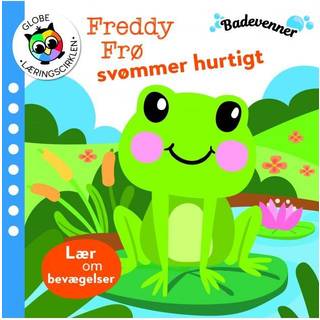 Badevenner - Freddy Frø svømmer hurtigt