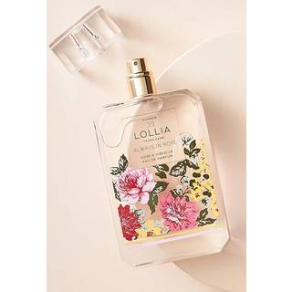 Lollia altid i Rose Eau de Parfum 3.4 fl. oz. - Rose & Hibiscus - smukt fængslende parfume kvinder parfume eau de parfum spray til kvinder kvinde