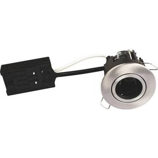 Scan Products Luna Combi Install indbygningsspot GU10 IP44, Børstet alu