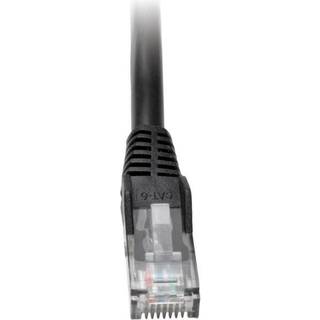 TRIPP LITE TRIPPLITE Cat6 Gigabit Snagless Molded UTP Ethernet Cable RJ45 M/M Black 2ft. 0.61m