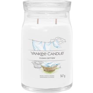 Yankee Candle Rumdufte Duftende stearinlys Clean Cotton 567 g (323,00 kr / 1 kg) - 567 g