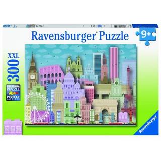 Ravensburger Puslespil Europakort 300 Brikker