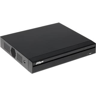 Dahua Netzwerkvideorecorder NVR DHI-NVR2108HS-8P-S3 mit 8 IP Kanälen integrierter PoE Switch professioneller IP Recorder - schwarz
