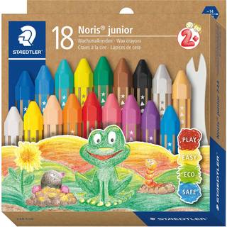 Staedtler Noris Junior Voksfarve 18 stk. ass.