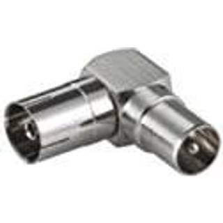 MICROCONNECT Coxial Angled Adapter F/M
