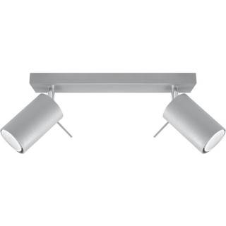 Loftslampe RING 2 grå