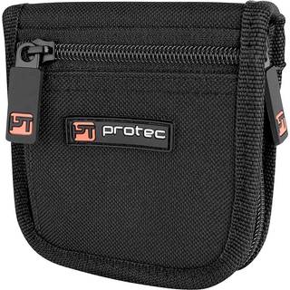 Pro TEC Protec trompet/lille messing Multiple (2-stykke) nylon mundstykket pose med lynl?s lukning model A220zip sort