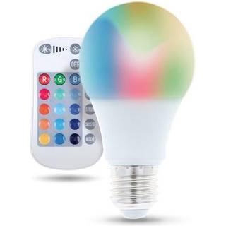 Forever LED-pære E27 A60 RGB med fjernkontrol