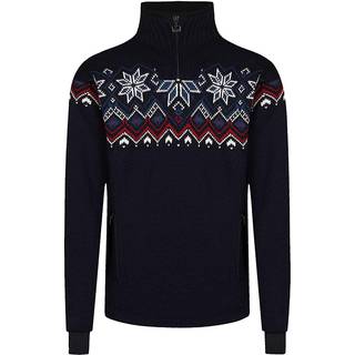 Fongen WP Sweater M Navy/Offwhite/Redrose Indigo (M)