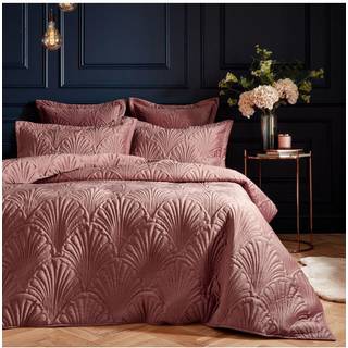 Paoletti Paoletti quiltet velour Dynebetræk og pudebetræk Sæt