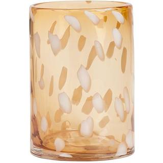 OYOY Jali fyrfadsstage/vase Amber