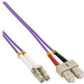 InLine LC-SC, multimode 50/125µm optisk kabel, længde 3 m