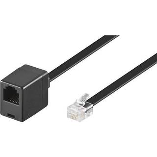 Telefonkabel forlænger - RJ12 - 6 meter