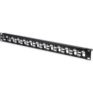 DIGITUS DN-91412 - patch panel - 1U - 19"