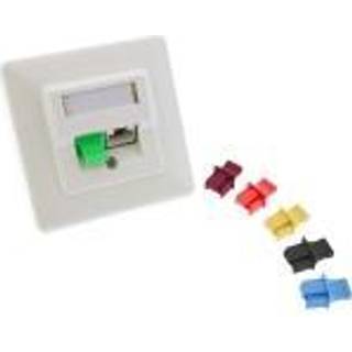 Støvdæksel til RJ45 - 100 stk - Gul