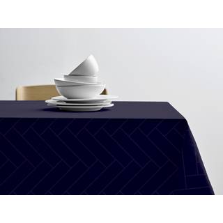 Tiles Damask Dug, Indigo, Ø160 cm