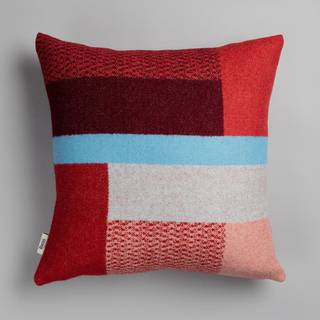 Røros Tweed Mikkel pude 50x50 cm Red