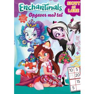 Enchantimals opgaver med tal og regnestykker