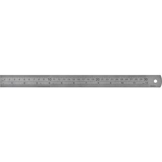Stållineal tommer/millimeter 600mm