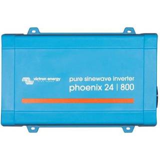 Inverter / vekselretter Victron Phoenix Pure Sine VE.Direct, ren sinuskurve, 24 V - 230 V, 650 W (800 VA)