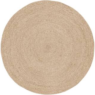 Dixie Ella Rug 125 Cm White/natural - Jutemtæpper Jute Hvid - 45539