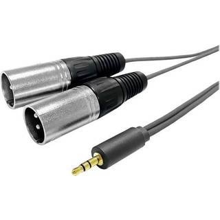 VIVOLINK 3.5MM CABLE to 2 x XLR male