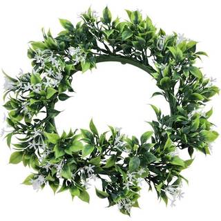 Kunstig Jasminkrans, 30 cm