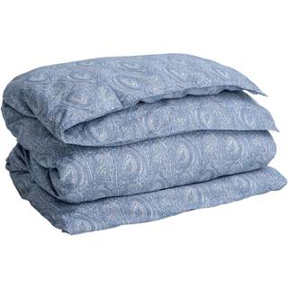 GANT Home Blue Paisley Print Dynebetræk Salty Sea 220x220 cm