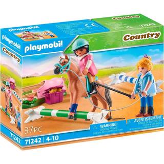 Playmobil rideundervisning
