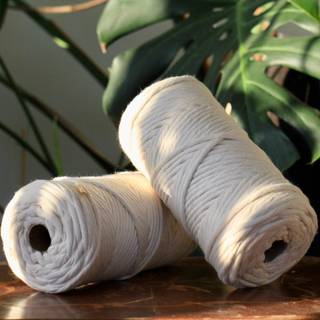 norne® macramé - Økologisk Bomuld - soft 1 (4 mm / 100 meter)