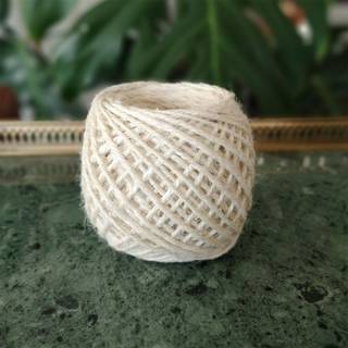 Jute - dyb lilla 2mm (50 meter)