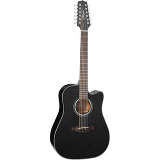 Takamine GD30CE-12 Black 12-strenget akustisk-elektrisk guitar (Så godt som nyt)