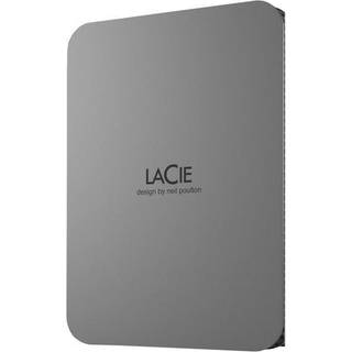 LaCie Mobile Drive Secure - 2TB - Ekstern Harddisk - Grå
